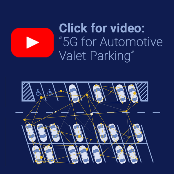 NTT DATA 5G Automated Valet Parking
